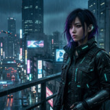 【SFサイバーパンク・ディストピア風】AIに自分のスペックを表現してもらってみた